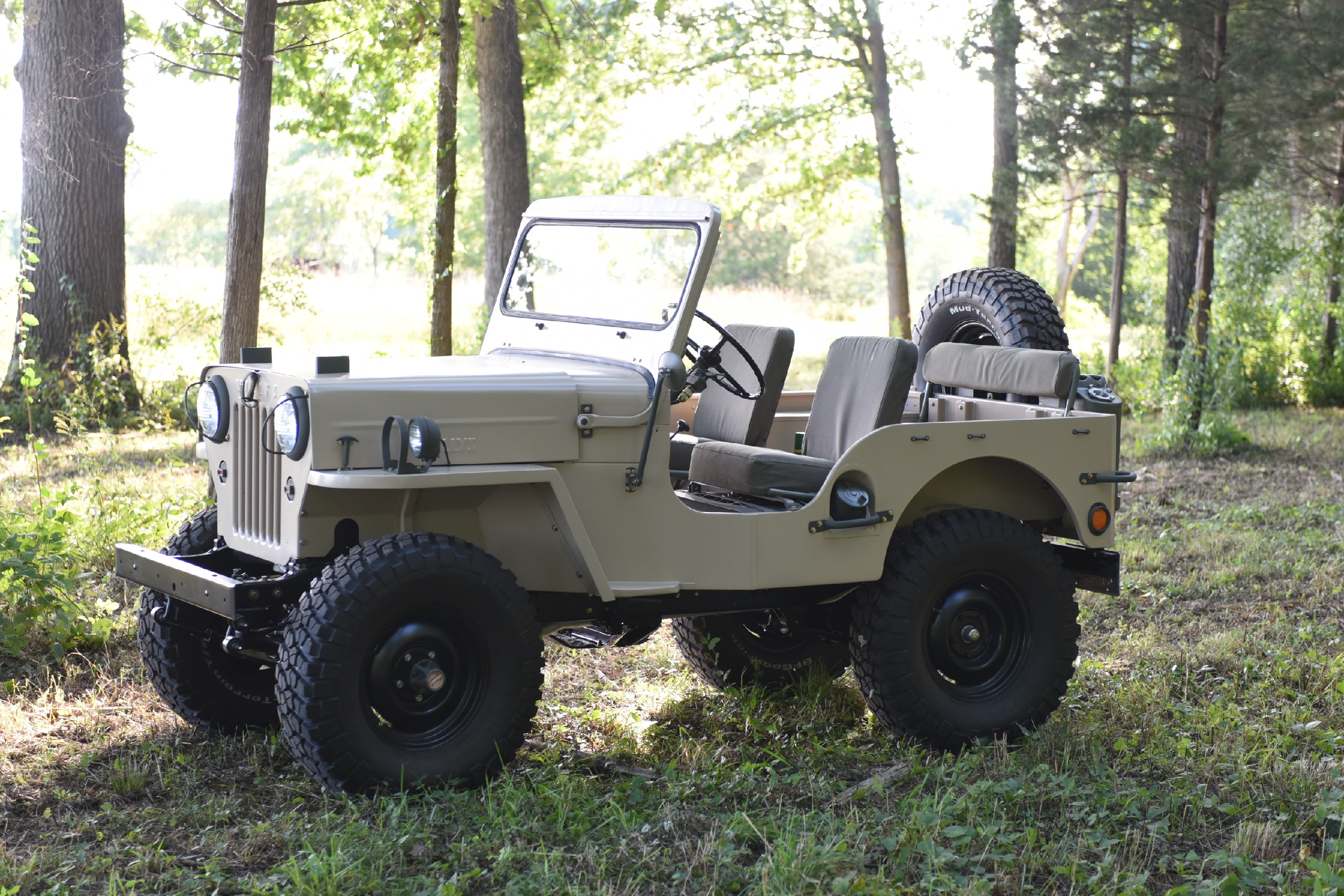 1957 CJ3B Lightly Modified